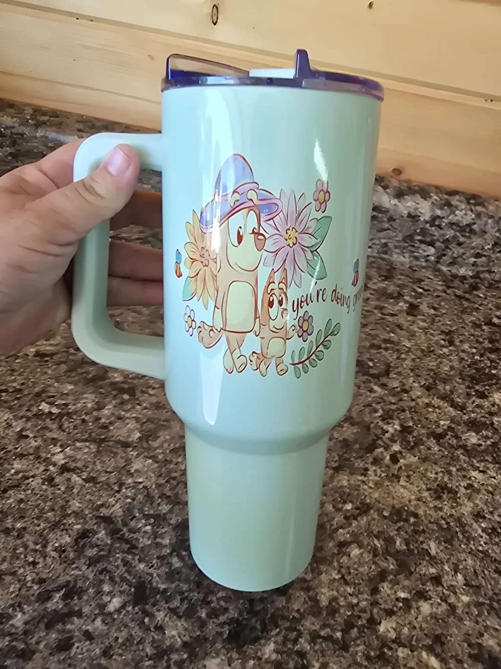 Bingo & Mommy You're doing Great 40 oz Tumbler